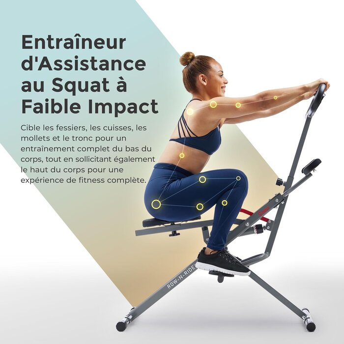 Appareil de fitness squat assisté réglable - Jusqu'à -30% de remise