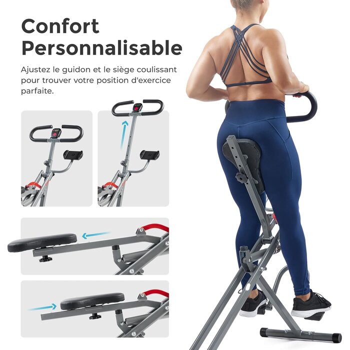 Appareil de fitness squat assisté réglable - Jusqu'à -30% de remise