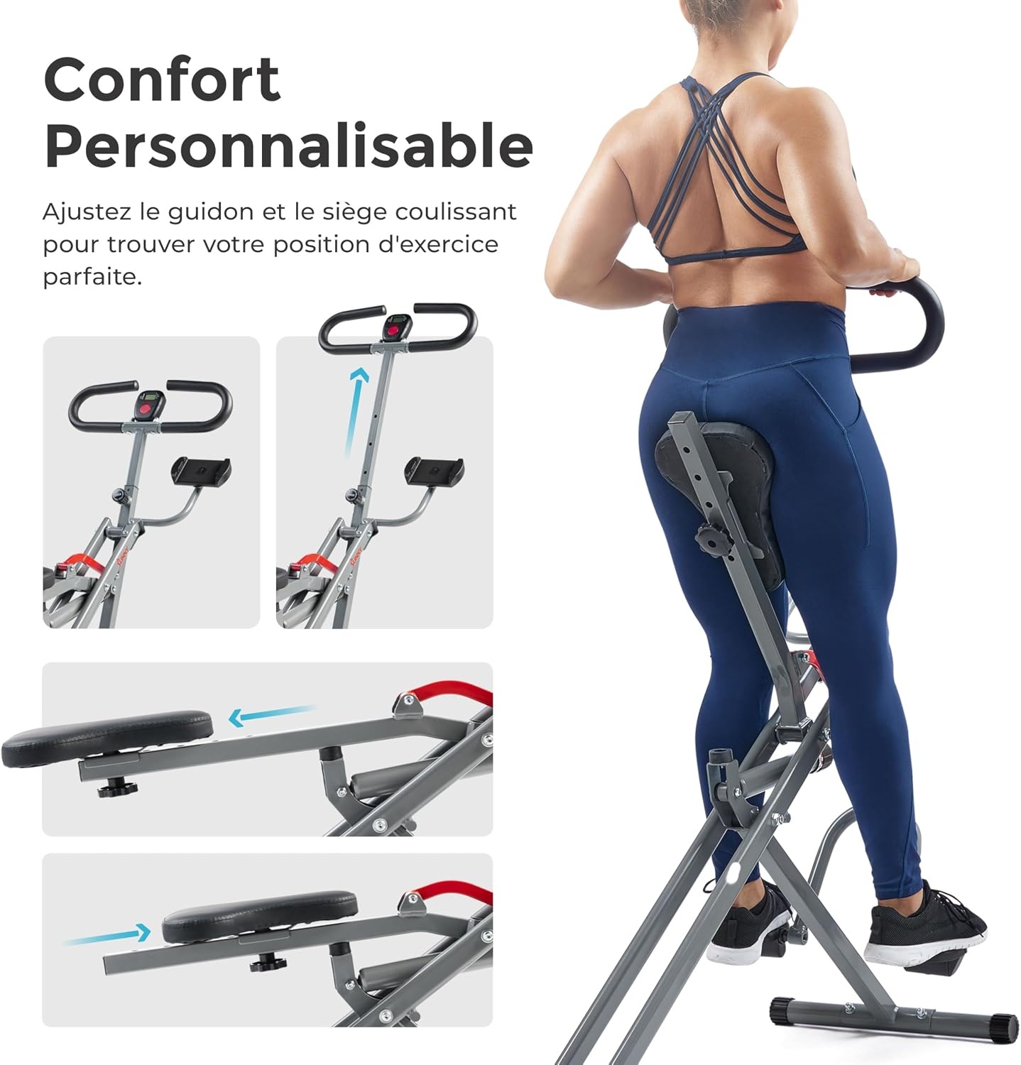 Appareil de fitness squat assisté réglable - Jusqu'à -30% de remise
