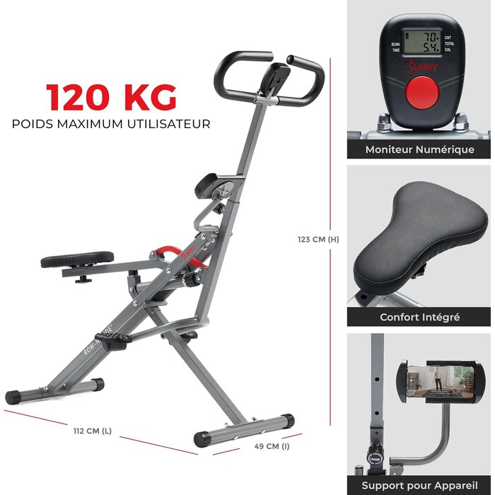 Appareil de fitness squat assisté réglable - Jusqu'à -30% de remise