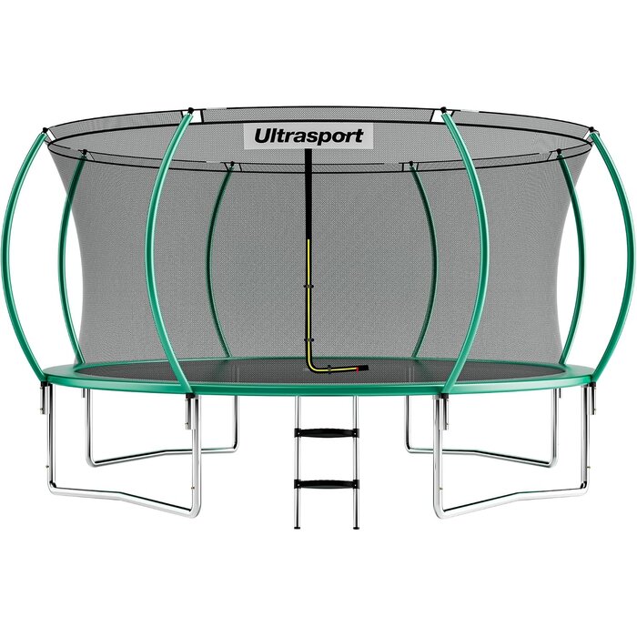 Trampoline de jardin Deluxe 430 cm avec filet - Jusqu'à 30% de remise