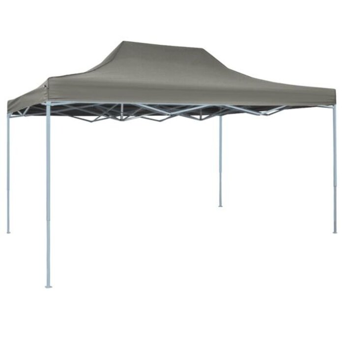 Tonnelle pliante 3x4,5 m anthracite - Jusqu'à -34% sur le prix d'origine