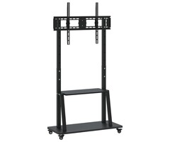Vidaxl Support TV mobile sur roulettes 32"-90" - Jusqu'à -35% sur votre équipement