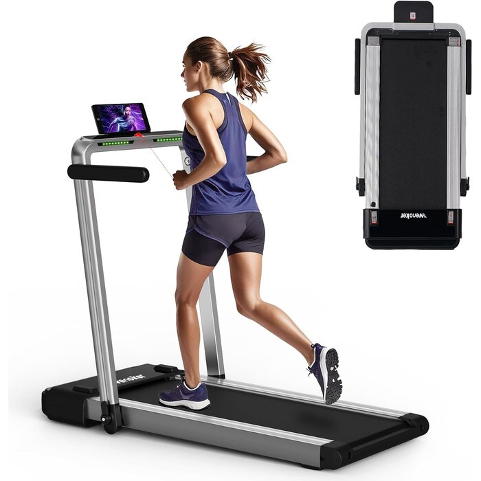 Tapis de course pliable 3-en-1 jusqu'à 14 km/h - Remisé jusqu'à 35%