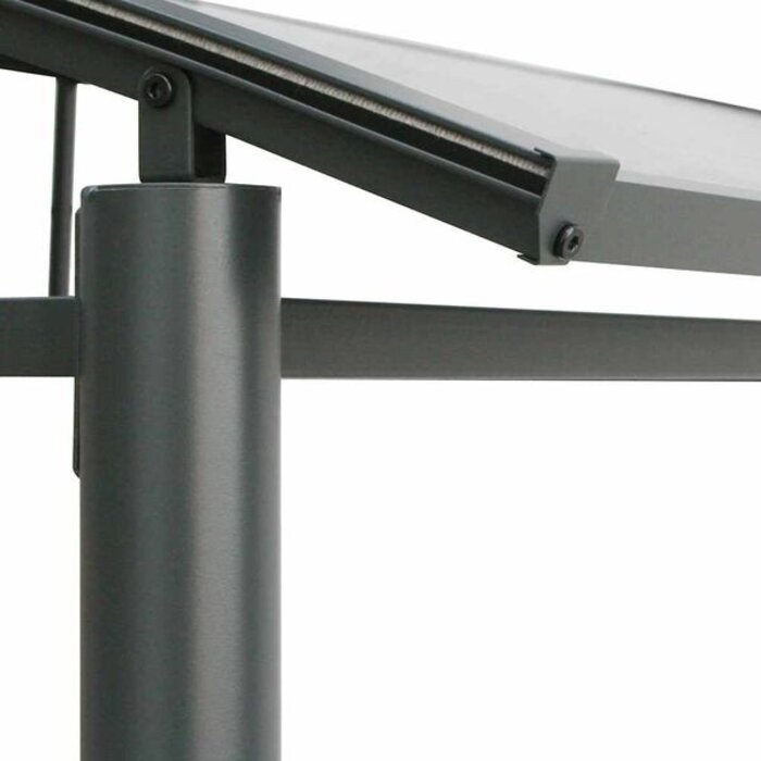Abri pour barbecue 210x114x230 cm - Anthracite - Jusqu'à -35%