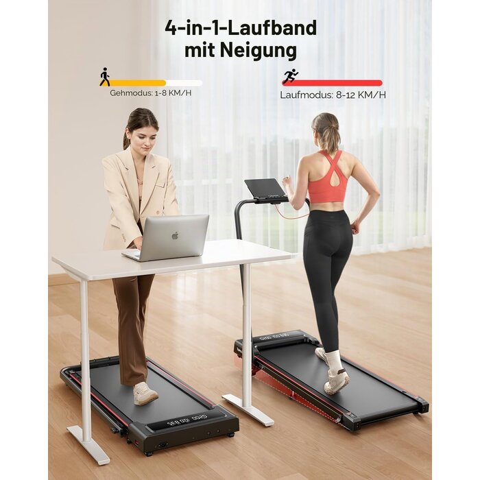 Tapis de course 4-en-1 pliable - Jusqu'à -35% sur votre équipement fitness