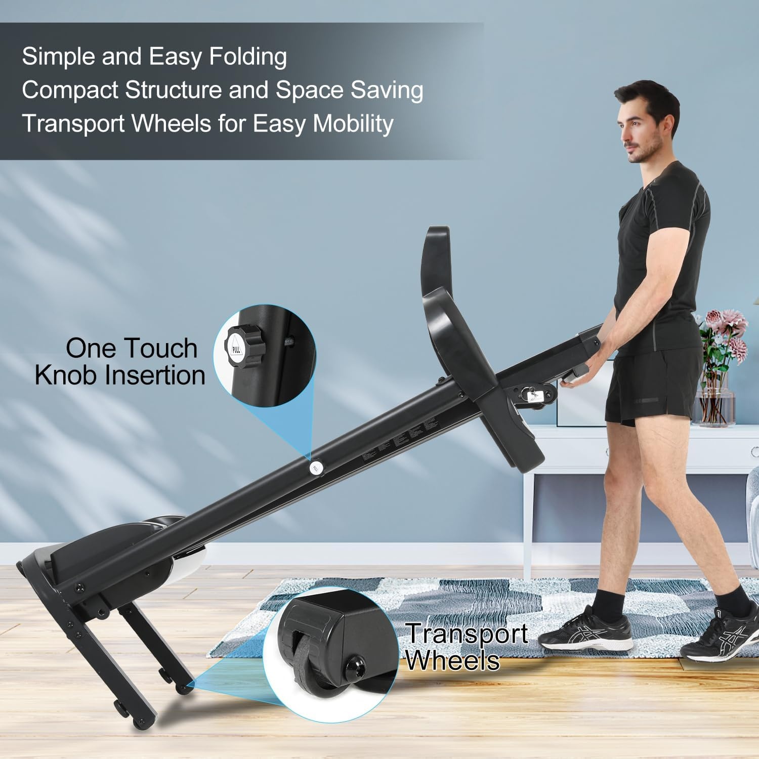 Tapis de course électrique pliable 14 km/h - Jusqu'à -35% de remise