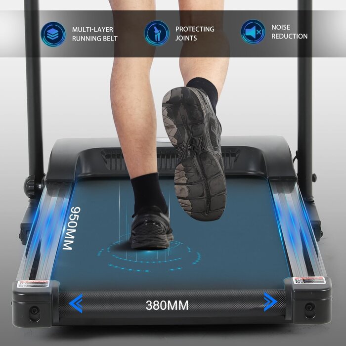 Tapis de course électrique pliable 14 km/h - Jusqu'à -35% de remise