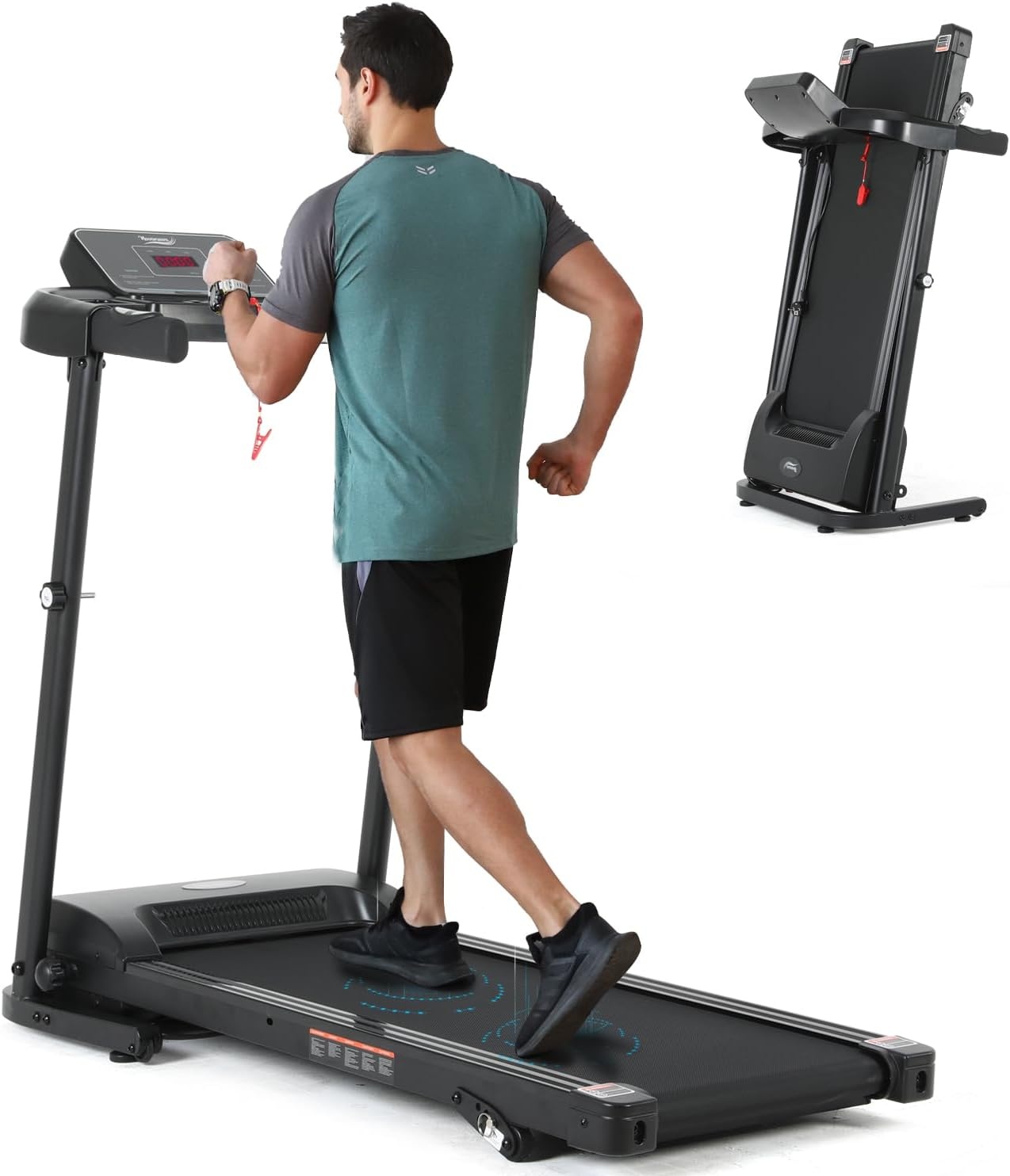 Tapis de course électrique pliable 14 km/h - Jusqu'à -35% de remise