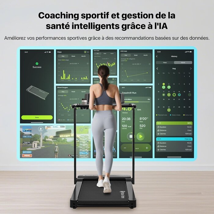 Tapis de course 3-en-1 pliable - Jusqu'à 35% de réduction
