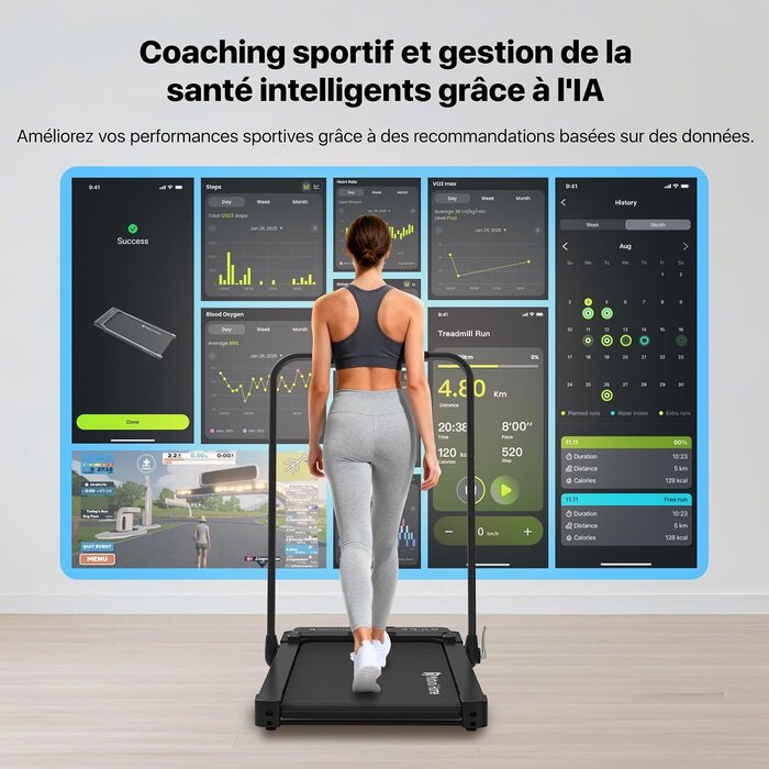 Tapis de course pliable 2,5 CV - Jusqu'à -35% sur le modèle outlet