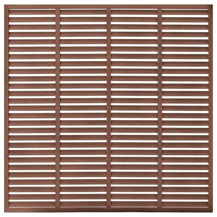 Panneau de clôture persienne 180x180 cm - Jusqu'à -35% sur nos stocks