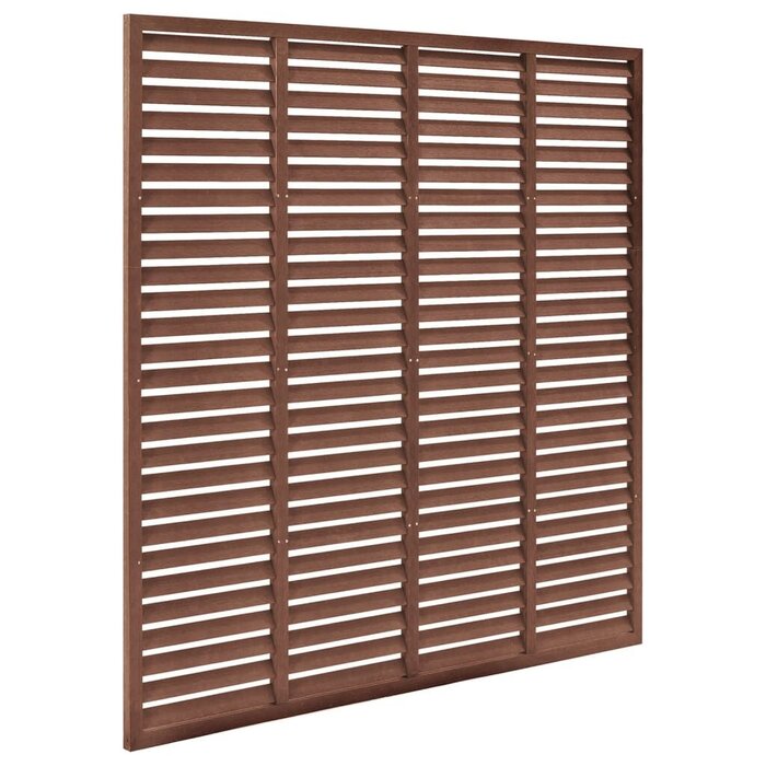 Panneau de clôture persienne 180x180 cm - Jusqu'à -35% sur nos stocks