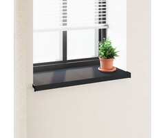 Vidaxl Appui de fenêtre PVC anthracite veiné 80x40cm - Jusqu'à 31% de remise