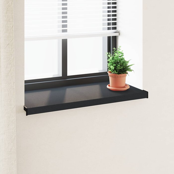 Appui de fenêtre PVC anthracite veiné 80x40cm - Jusqu'à 31% de remise
