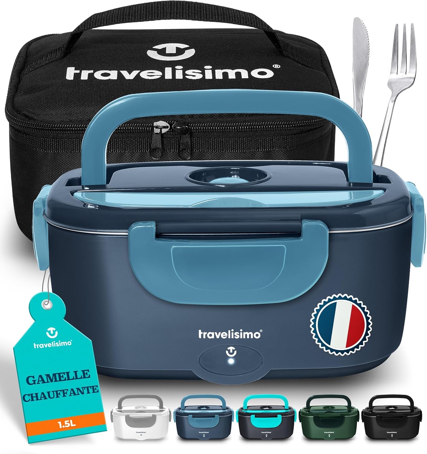 Lunchbox électrique 1,5L pour voiture et bureau - Jusqu'à 32% de remise