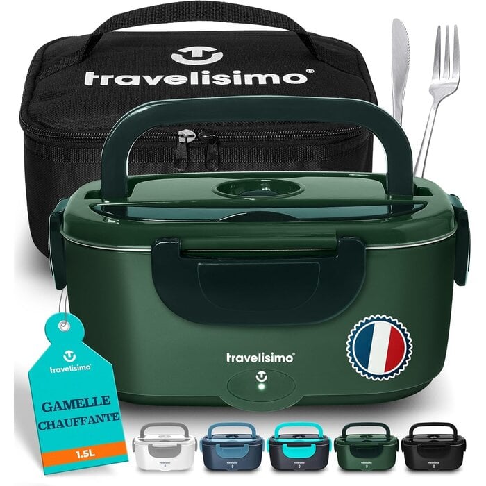 Lunchbox électrique 1,5L pour voiture et bureau - Jusqu'à 32% de remise