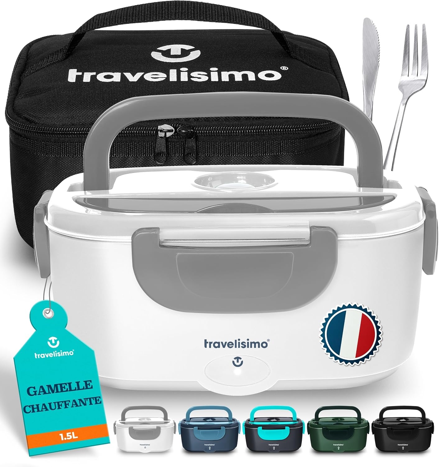 Lunchbox électrique 1,5L pour voiture et bureau - Jusqu'à 32% de remise