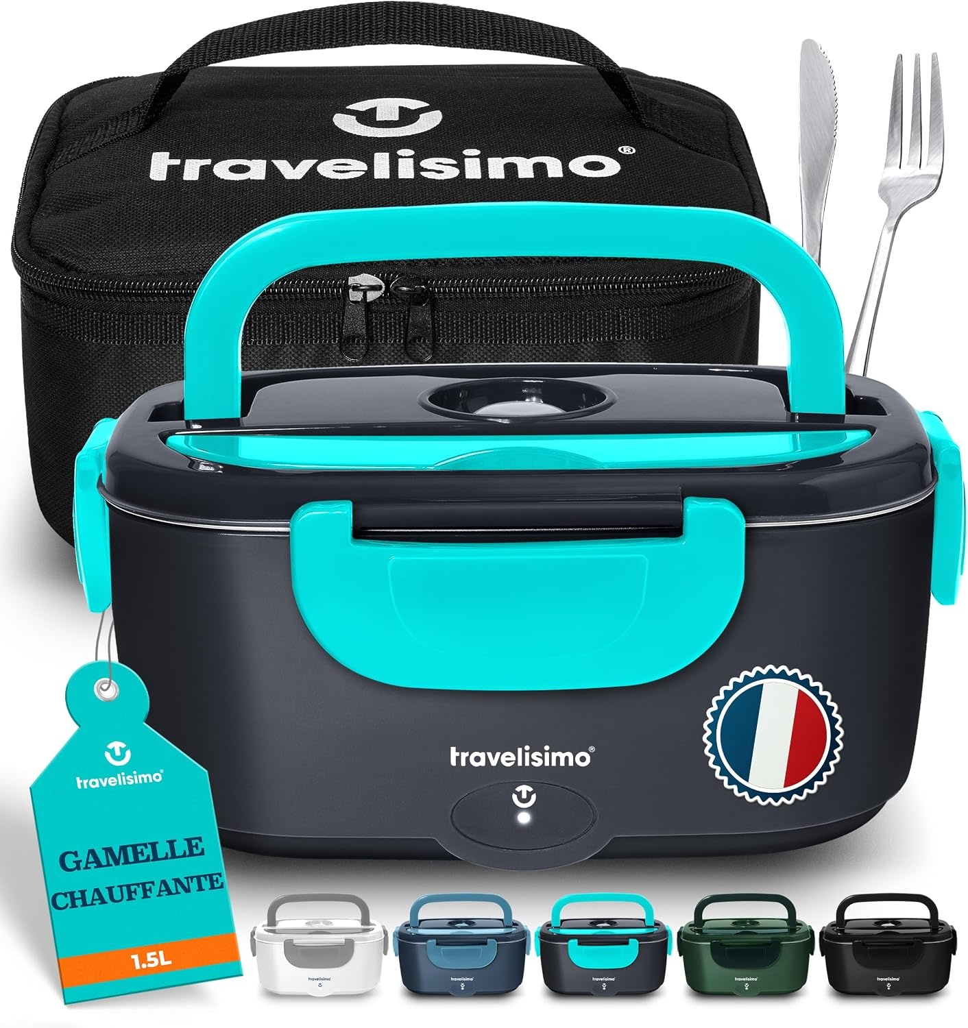 Lunchbox électrique 1,5L pour voiture et bureau - Jusqu'à 32% de remise
