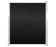 Vidaxl Pare-vue latéral rétractable 160x300 cm noir - Jusqu'à 34% de remise