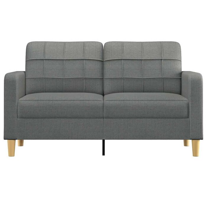 Canapé 2 places 140 cm gris foncé - Jusqu'à -55% sur l'outlet