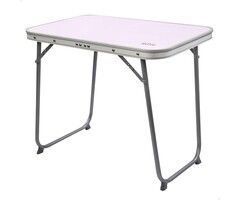 Table de camping pliable 60x40cm - Mauve - Jusqu'à -33%