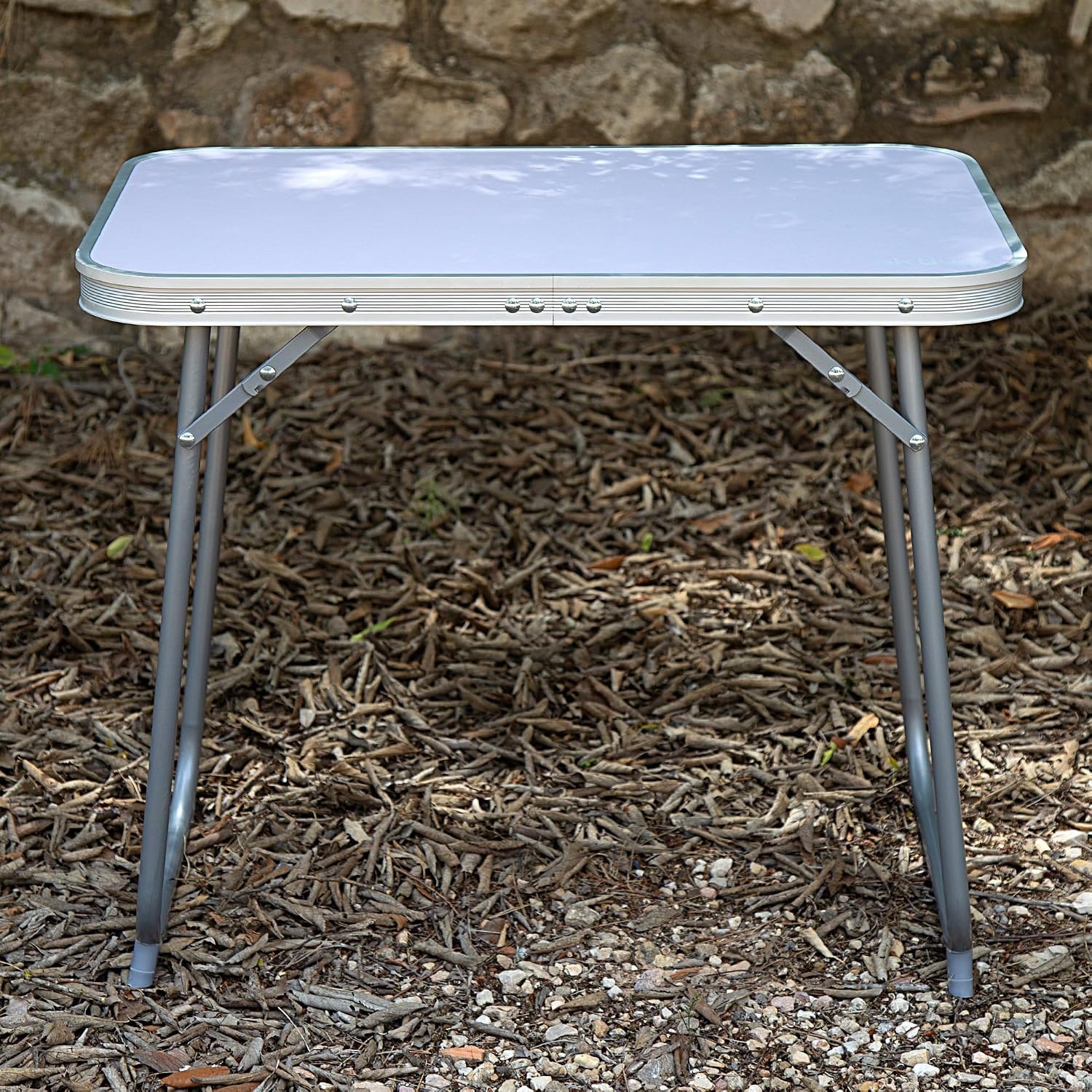 Table de camping pliable 60x40cm - Mauve - Jusqu'à -33%