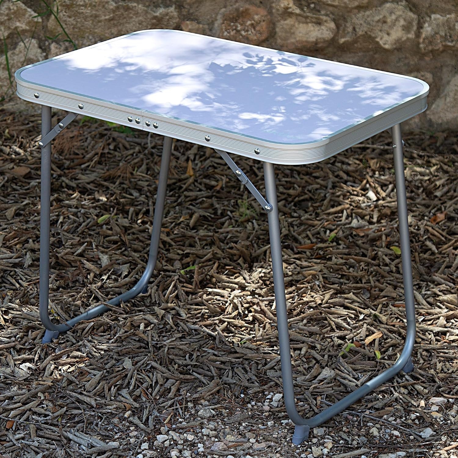Table de camping pliable 60x40cm - Mauve - Jusqu'à -33%