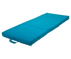 Viking Choice Matelas pliable 80x200x10 cm bleu - Jusqu'à -57% sur le couchage d'appoint