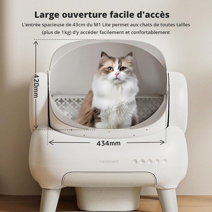 Litière pour chat autonettoyante XXL - Jusqu'à 35% de réduction