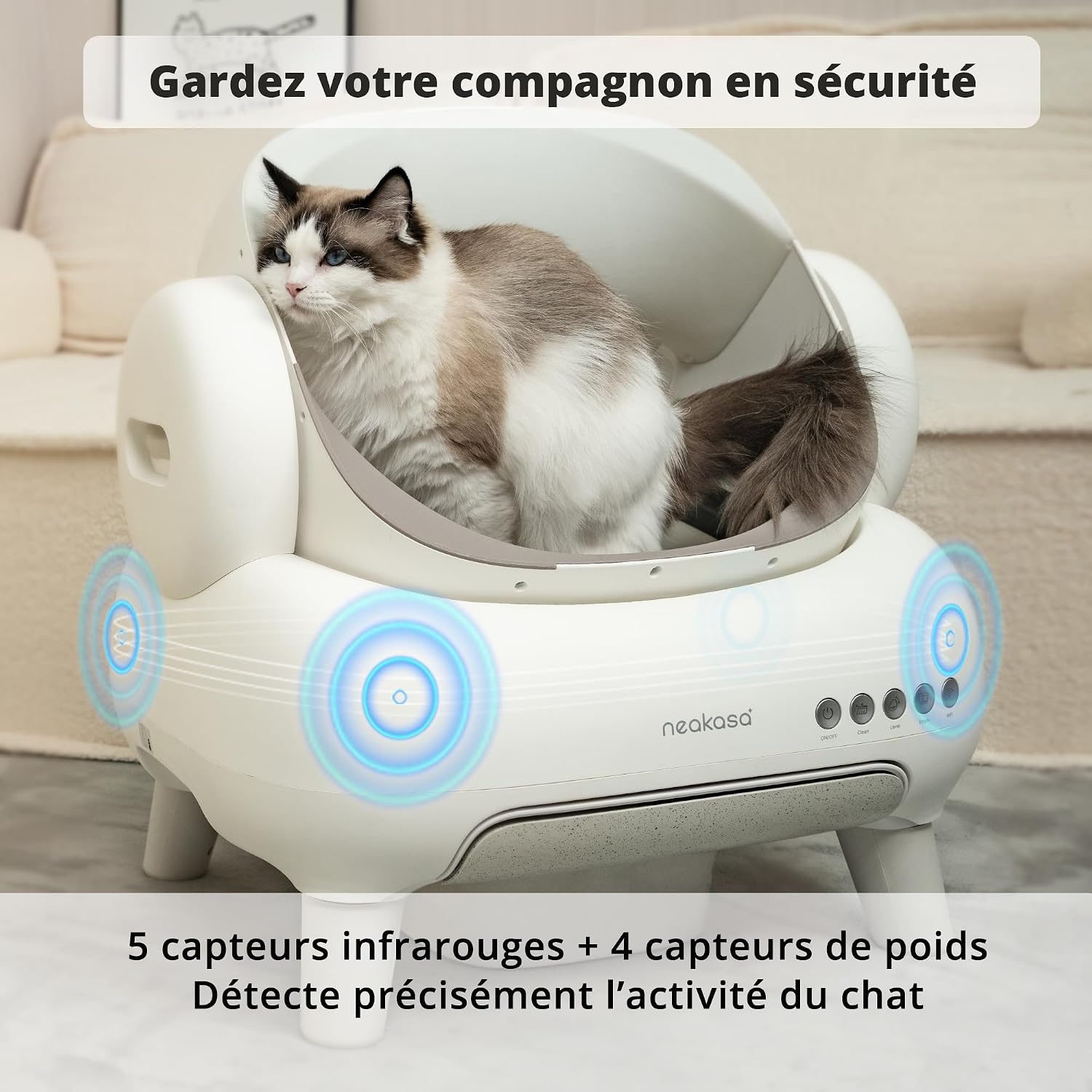 Litière pour chat autonettoyante XXL - Jusqu'à 35% de réduction
