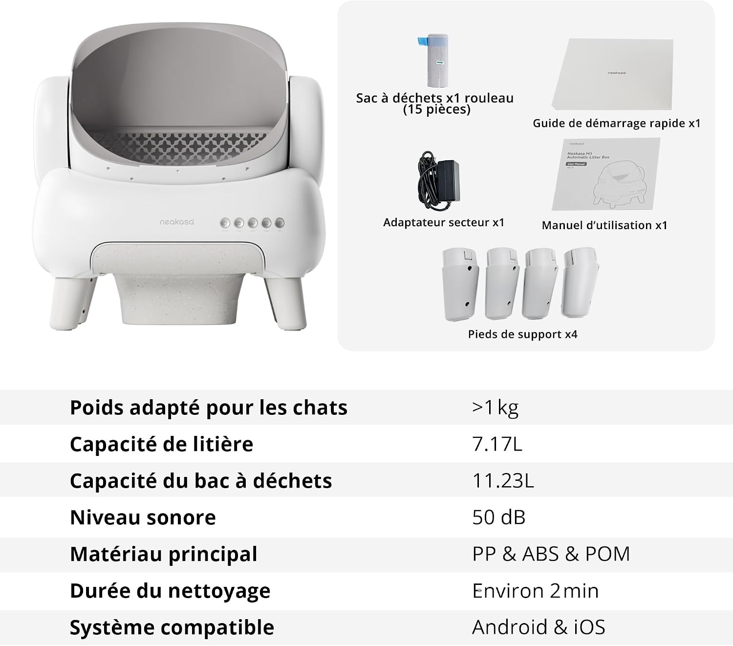 Litière pour chat autonettoyante XXL - Jusqu'à 35% de réduction