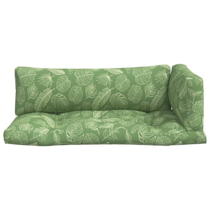 Set de 3 coussins pour palette motif feuilles - Jusqu'à -34%