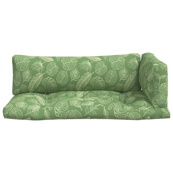 Set de 3 coussins pour palette motif feuilles - Jusqu'à -34%