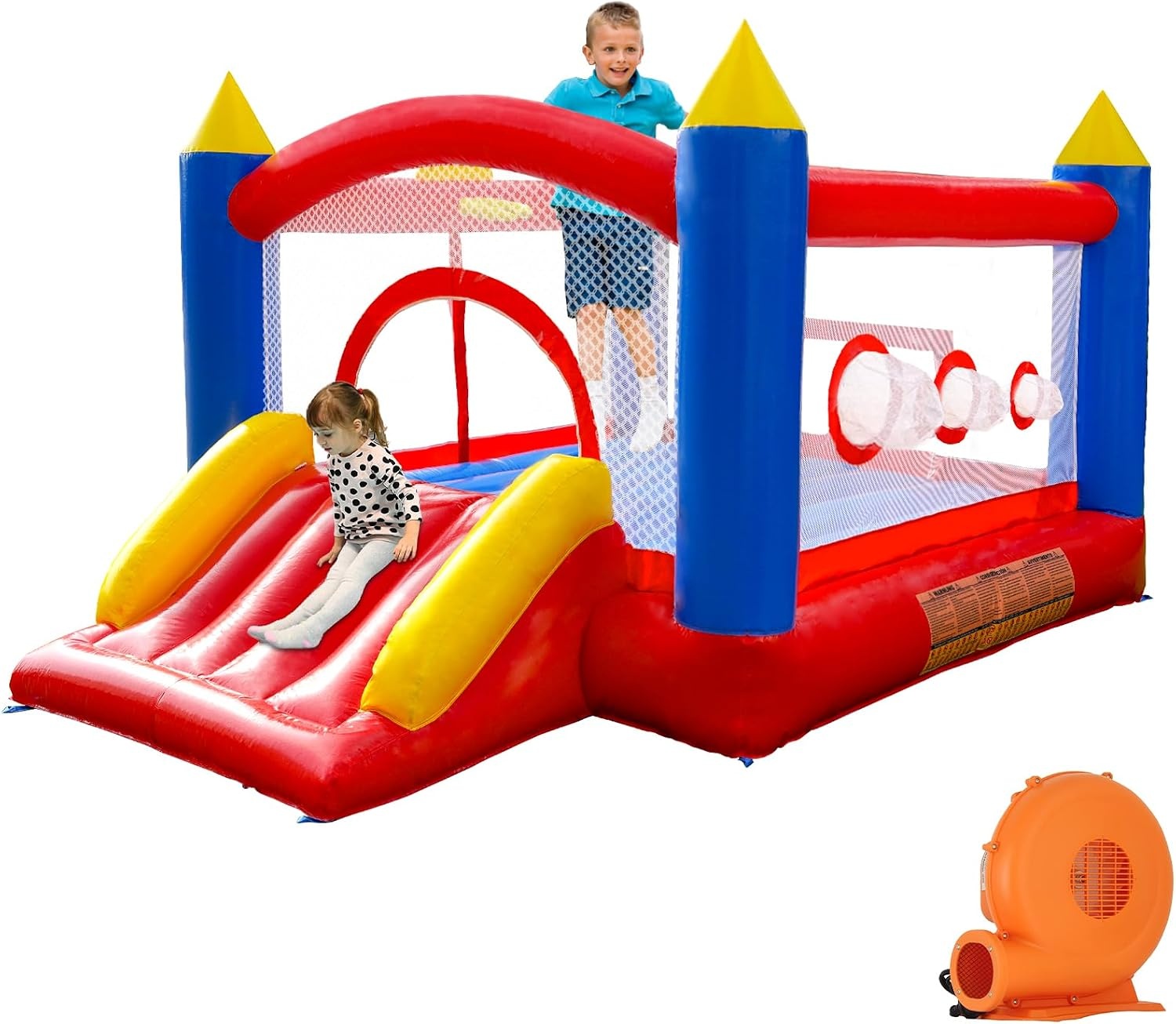 Château gonflable avec toboggan - 365cm - Jusqu'à 35% de réduction