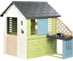 Smoby Maison de jeu pour enfants avec cuisine d'été - Jusqu'à 45% de remise
