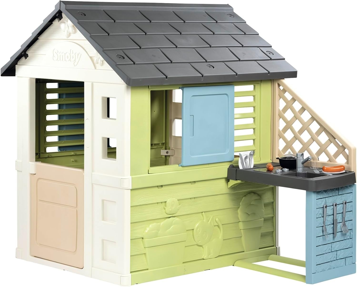 Maison de jeu pour enfants avec cuisine d'été - Jusqu'à 45% de remise
