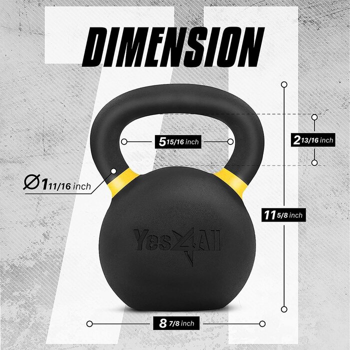 Kettlebell en fonte 32 kg - Jusqu'à -35% sur le prix neuf