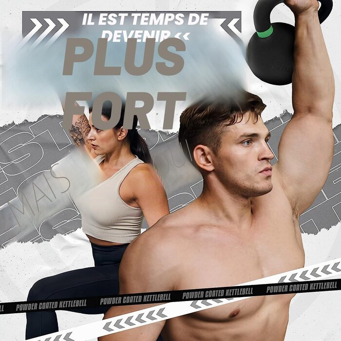 Kettlebell en fonte 32 kg - Jusqu'à -35% sur le prix neuf