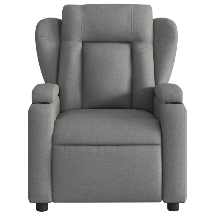 Fauteuil relax inclinable manuel gris foncé - Jusqu'à -35%