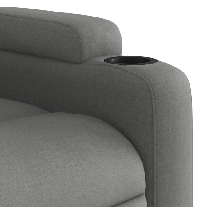 Fauteuil relax inclinable manuel gris foncé - Jusqu'à -35%