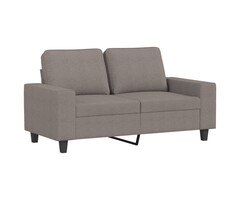 Vidaxl Canapé 2 places 120 cm taupe - Jusqu'à -35% sur votre mobilier