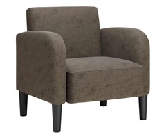 Vidaxl Fauteuil gris foncé en similicuir - Jusqu'à 35% de remise