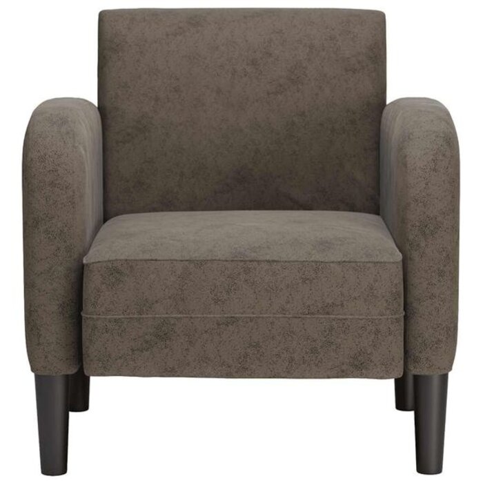 Vidaxl Fauteuil gris foncé en similicuir - Jusqu'à 35% de remise