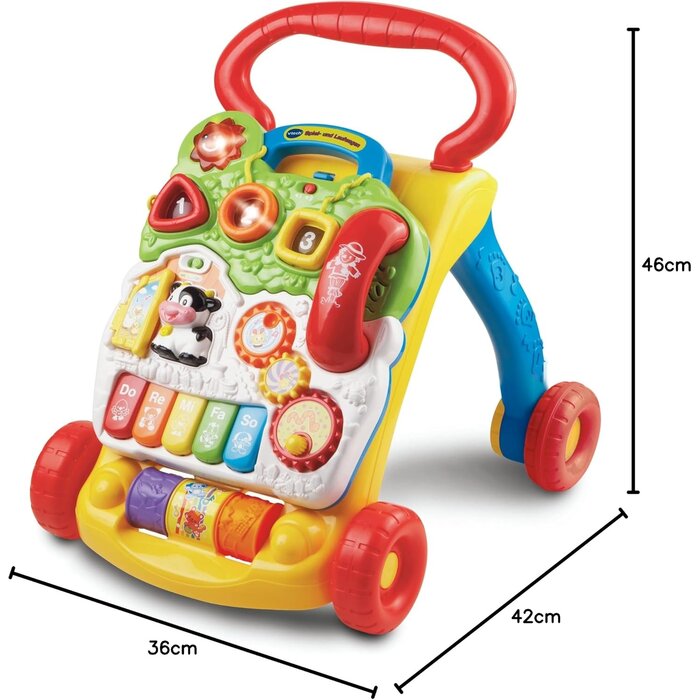 Chariot de marche interactif 2-en-1 - Jusqu'à 28% de remise