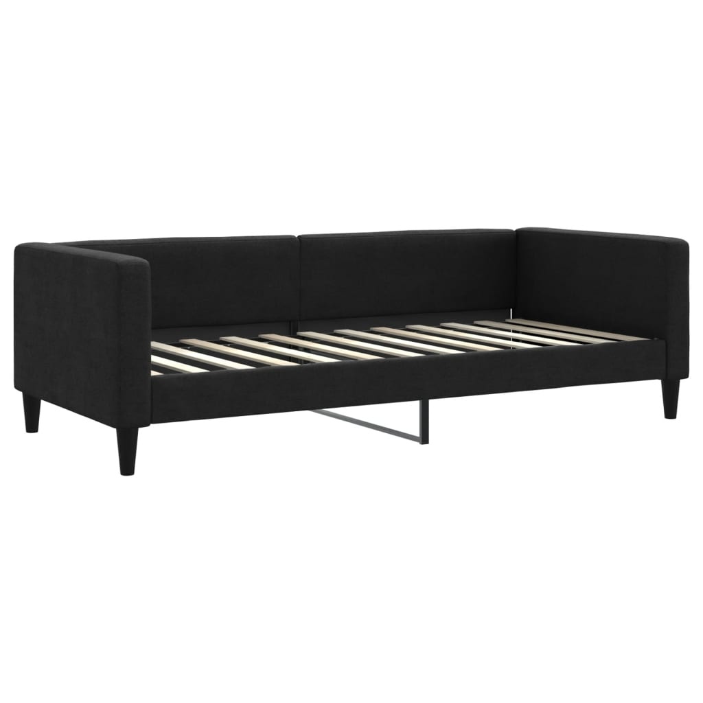 Vidaxl Canapé-lit 90x200 cm noir - Jusqu'à -32% de remise