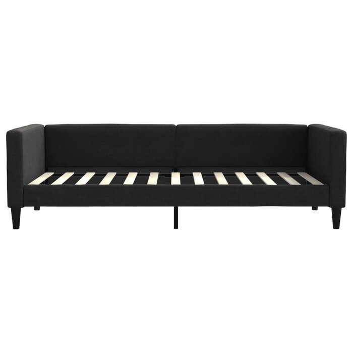 Vidaxl Canapé-lit 90x200 cm noir - Jusqu'à -32% de remise