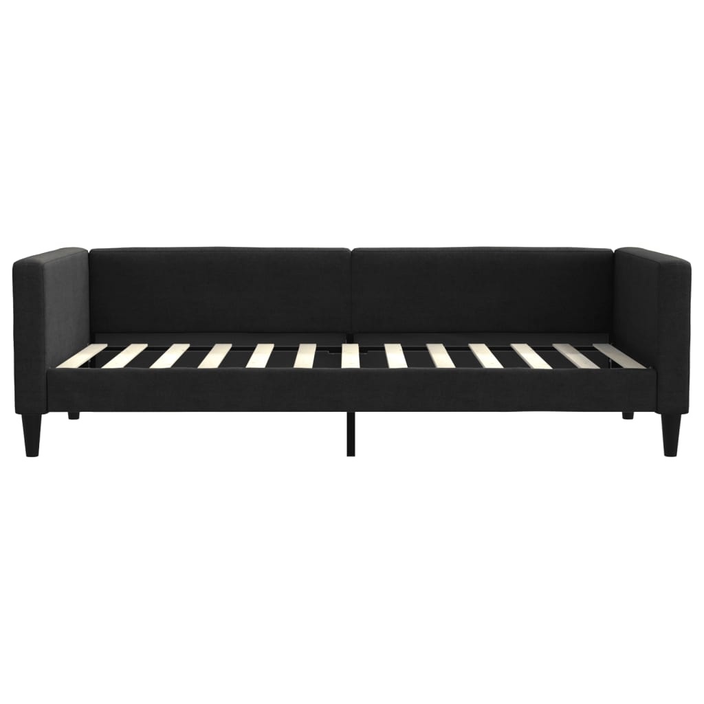 Vidaxl Canapé-lit 90x200 cm noir - Jusqu'à -32% de remise
