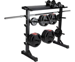 Support de rangement pour haltères et disques - Jusqu'à -29% de réduction
