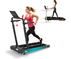 Tapis de course pliable compact 2,25 CV - Jusqu'à 30% de réduction